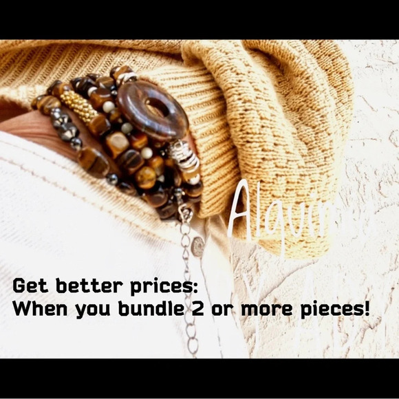 Black Onyx and silver maxi big cuff adjustable bohemian oversized statement - Picture 8 of 8